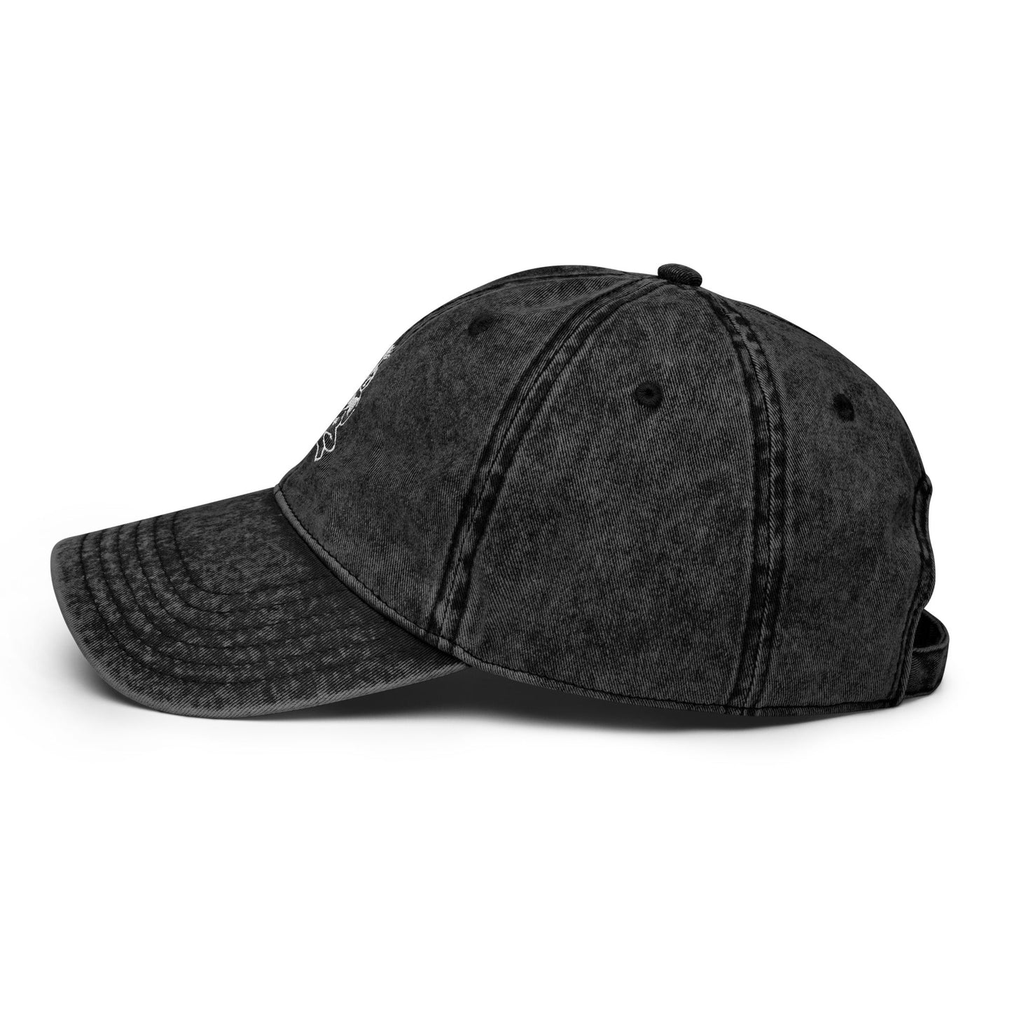 unlearn-relearn-vintage-cotton-cap-t6 vintage-cap-black-left-647546e304a99.jpg